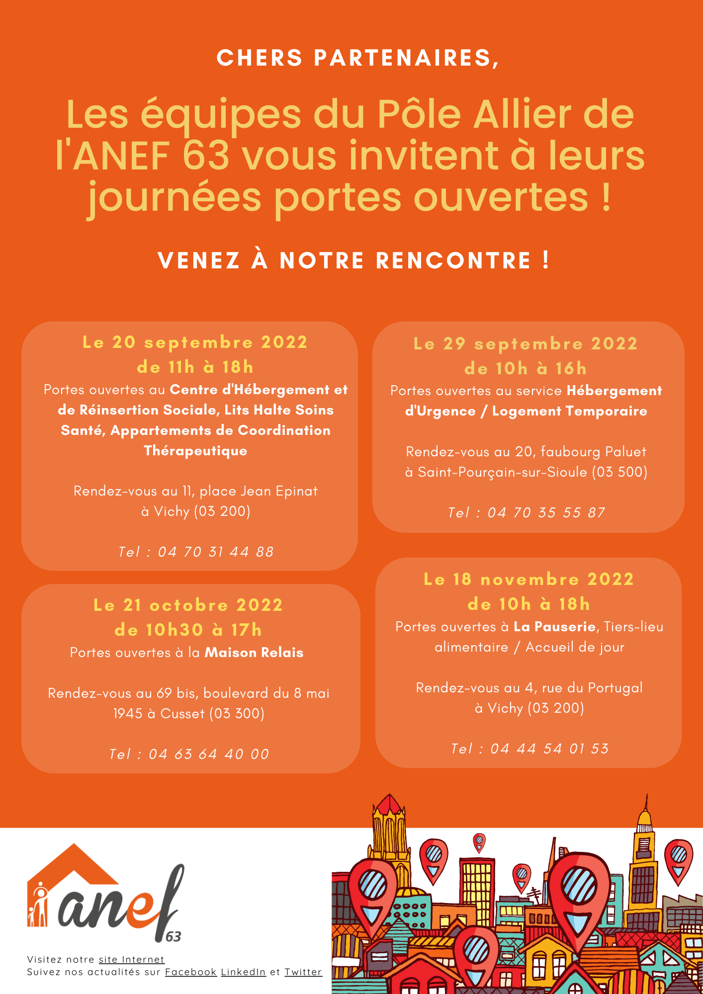 Les portes ouvertes du pôle Allier de l'ANEF 63 - ANEF 63