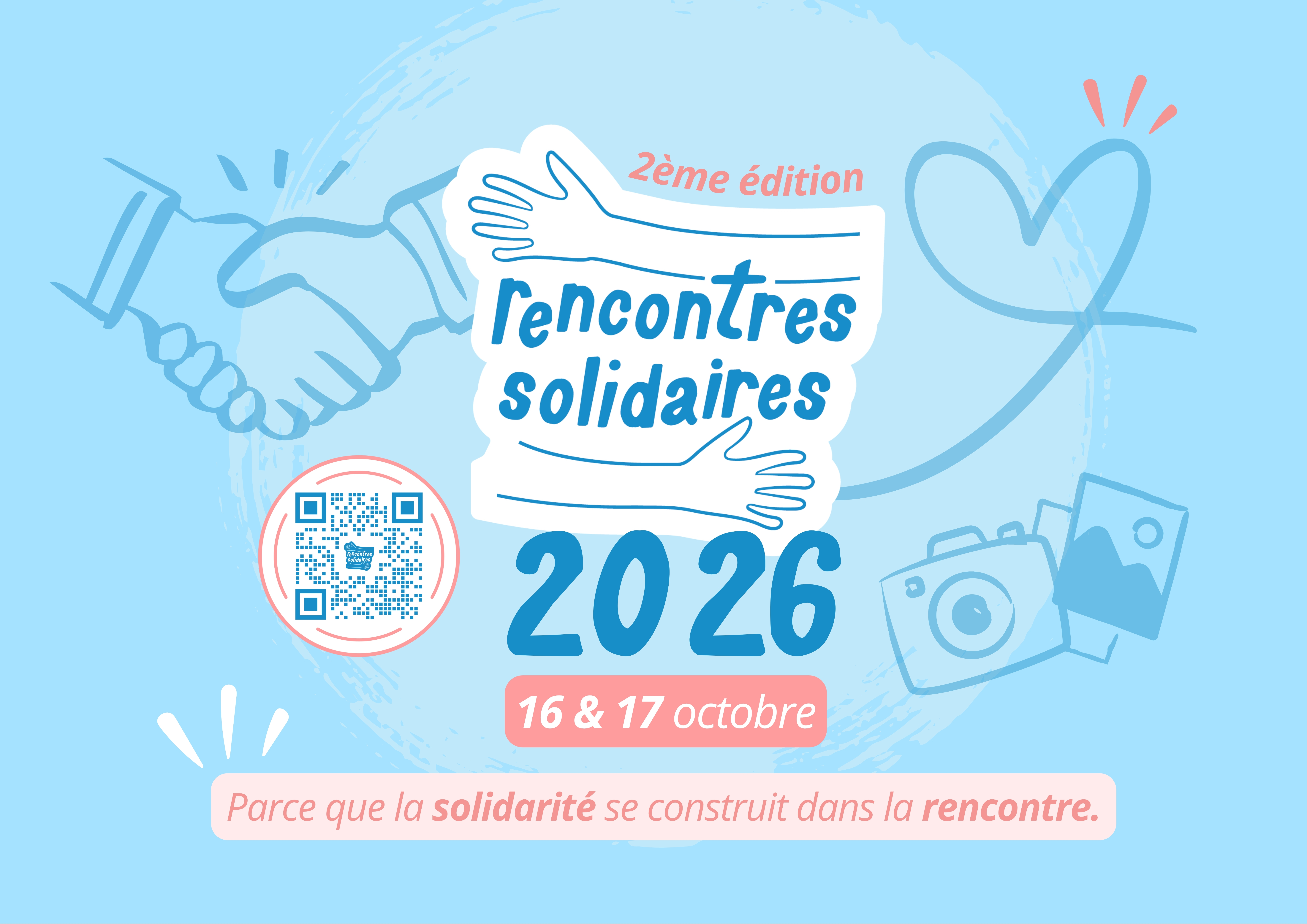 Visuel paysage + QR code